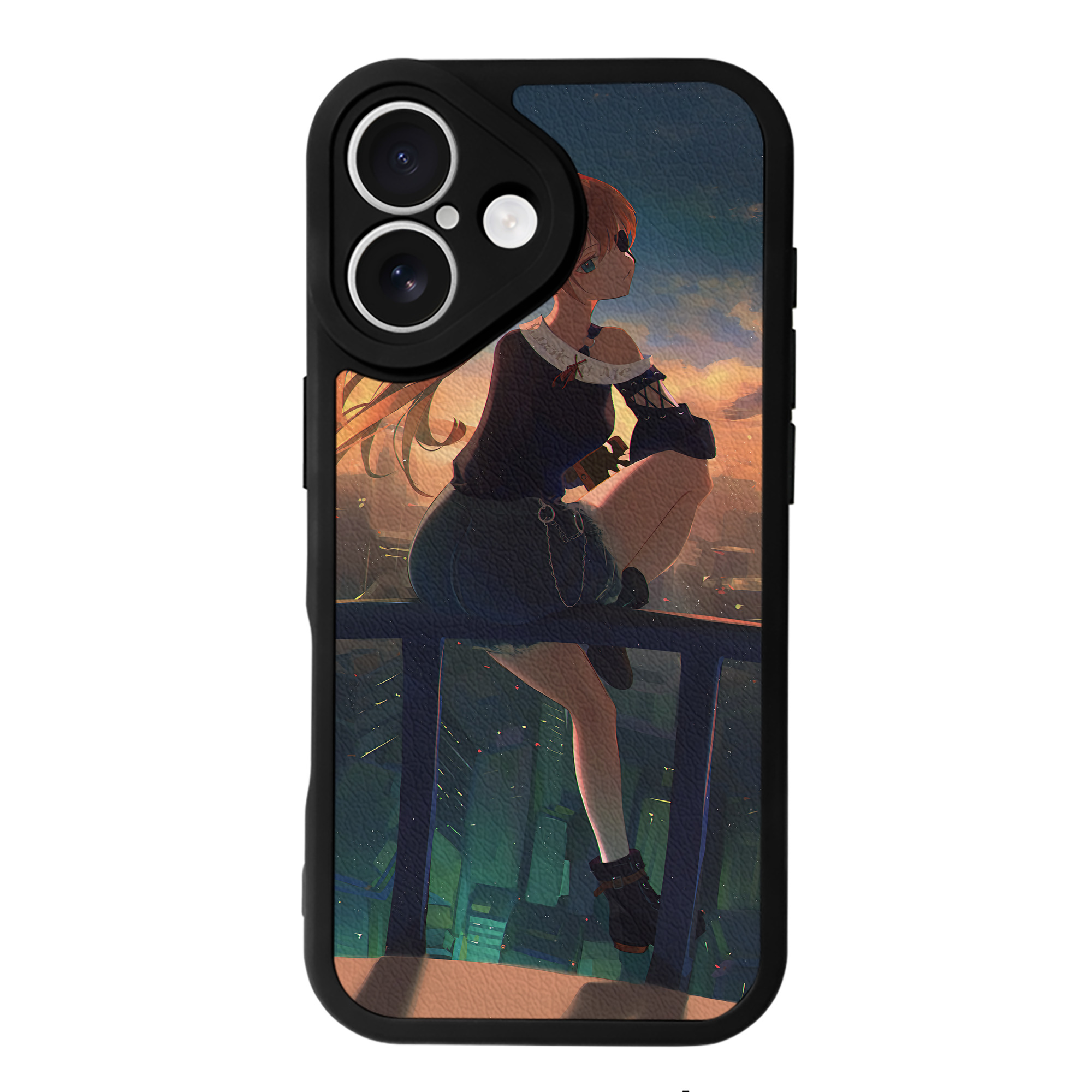 （画像用） EVA 新世紀エヴァンゲリオン 【iPhone 16シリーズ対応】シリコンスマホケース（レザー調） 材質：シリコン